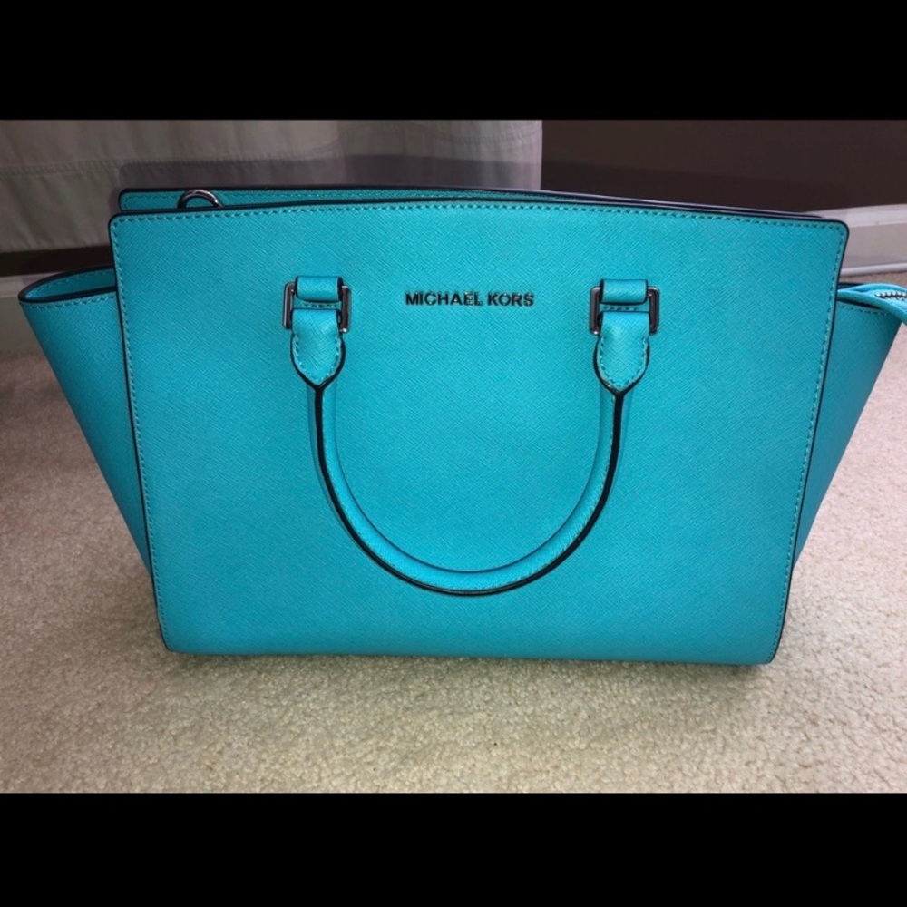 MK Turquoise Purse
